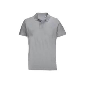 Polo Sol’s PULSE en color Gris puro, vista frontal