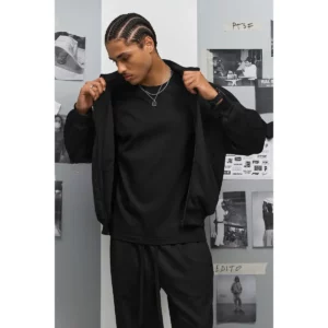 Sudadera SOL’S 04816, vista frontal con persona