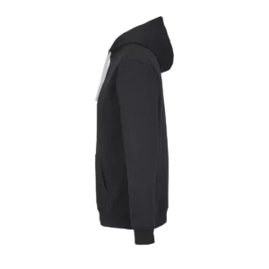 Sudadera SOL’S 04853 en Negro gris mezcla, vista lateral