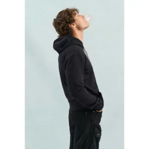 Sudadera SOL’S 04853, vista lateral con persona
