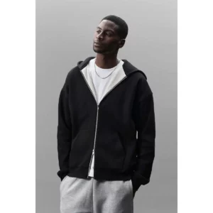 Sudadera SOL’S 04884, vista frontal con persona