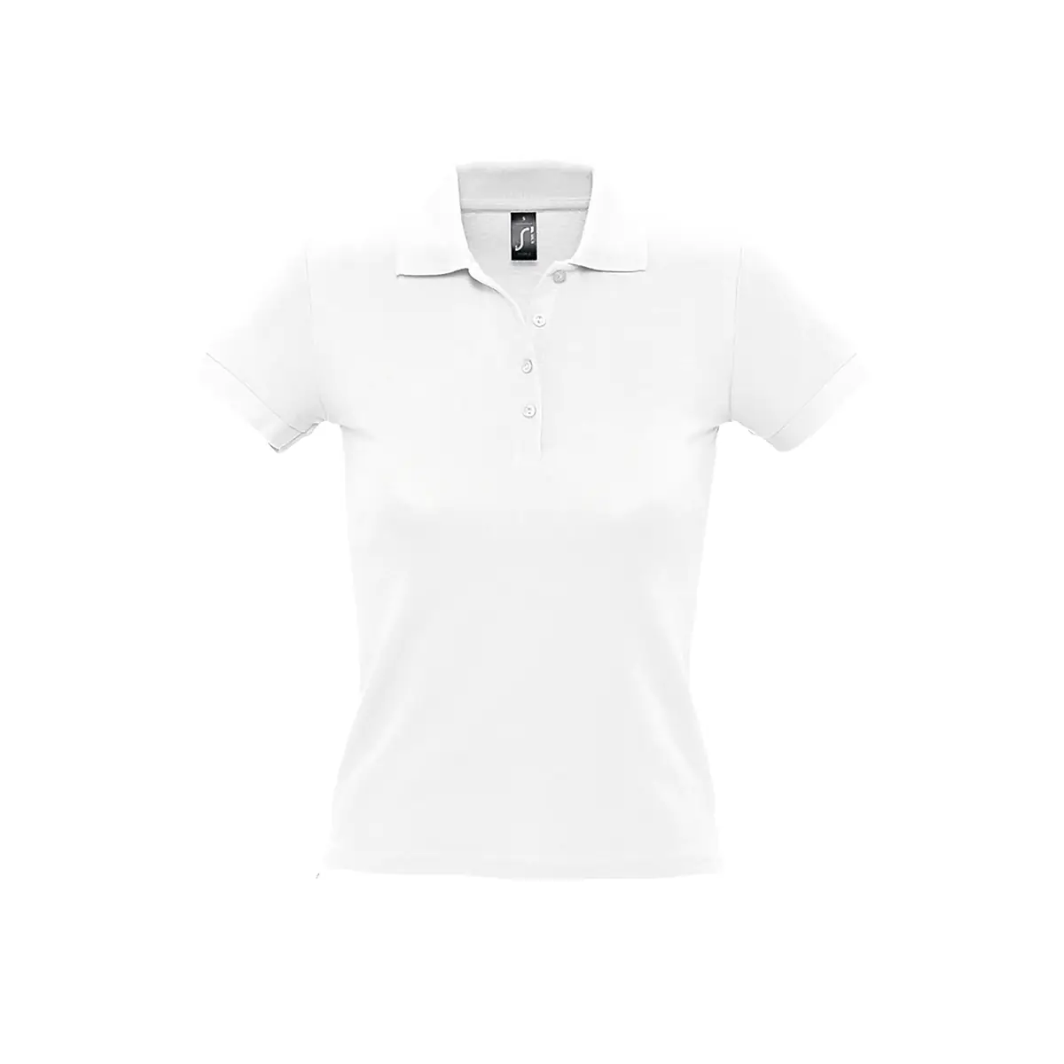 Polo mujer SOL’S PEOPLE 11310 3 Polo Sol’s PEOPLE en color Blanco, vista frontal
