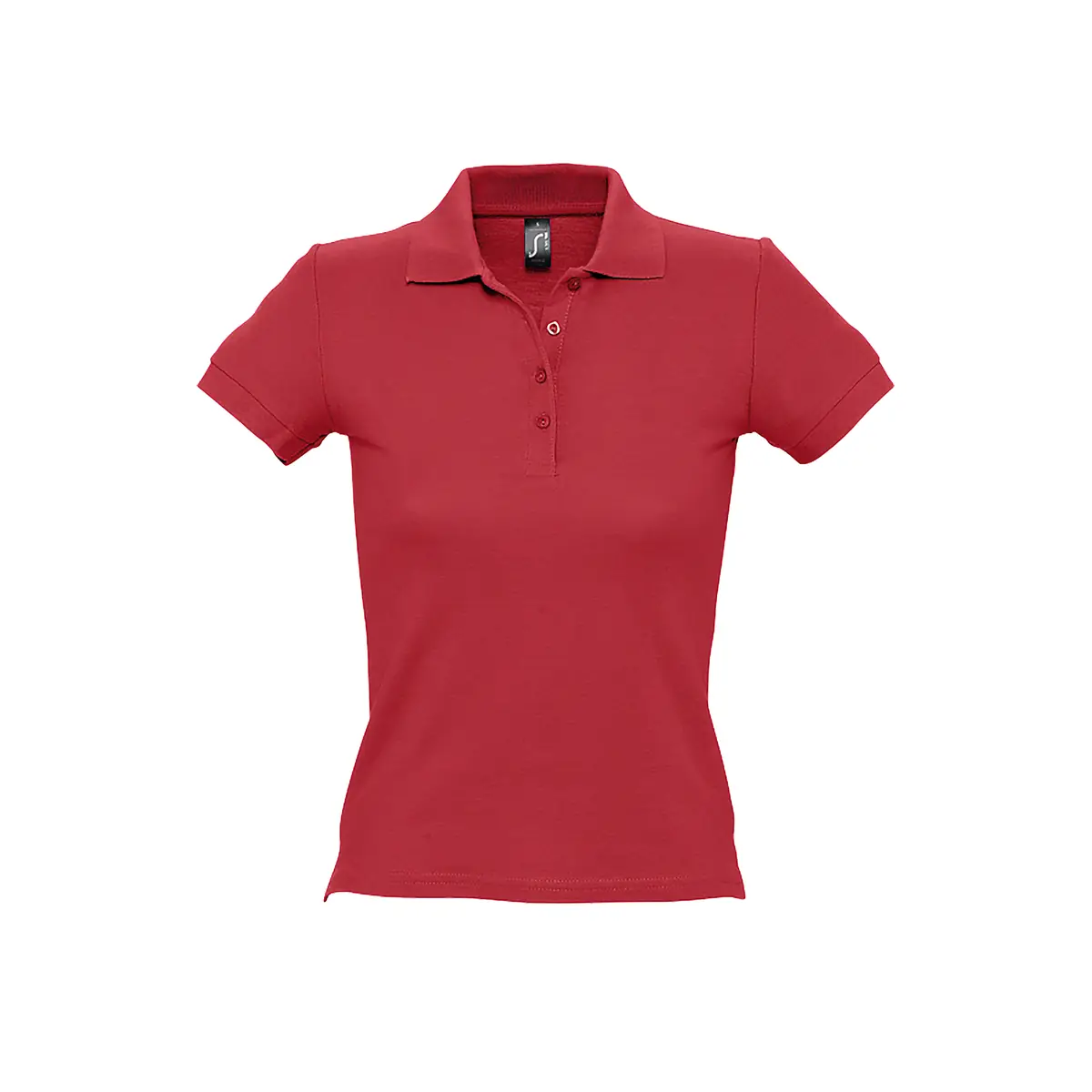 Polo mujer SOL’S PEOPLE 11310 18 Polo Sol’s PEOPLE en color Rojo, vista frontal