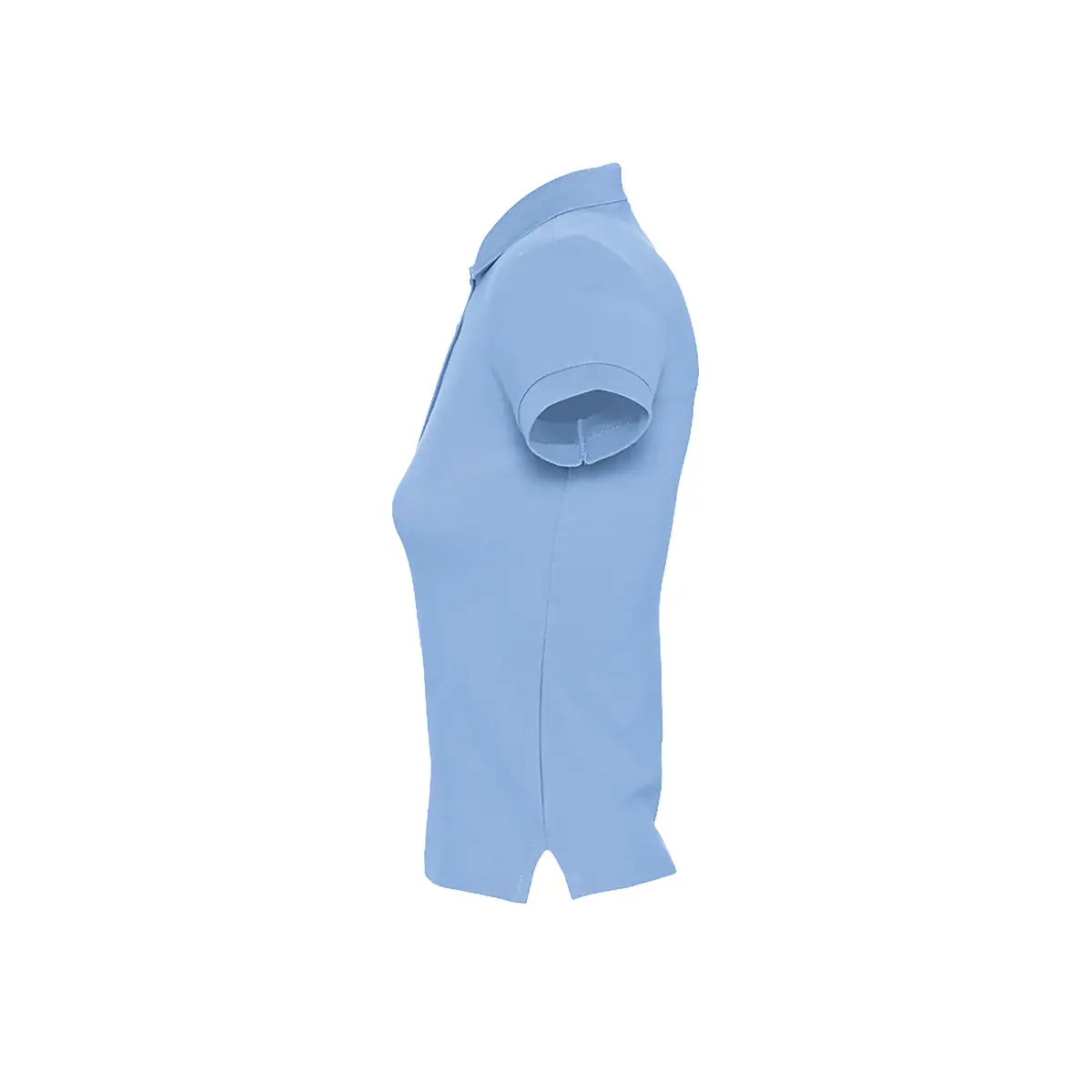 Polo mujer SOL’S PEOPLE 11310 22 Polo Sol’s PEOPLE en color Azul cielo, vista lateral