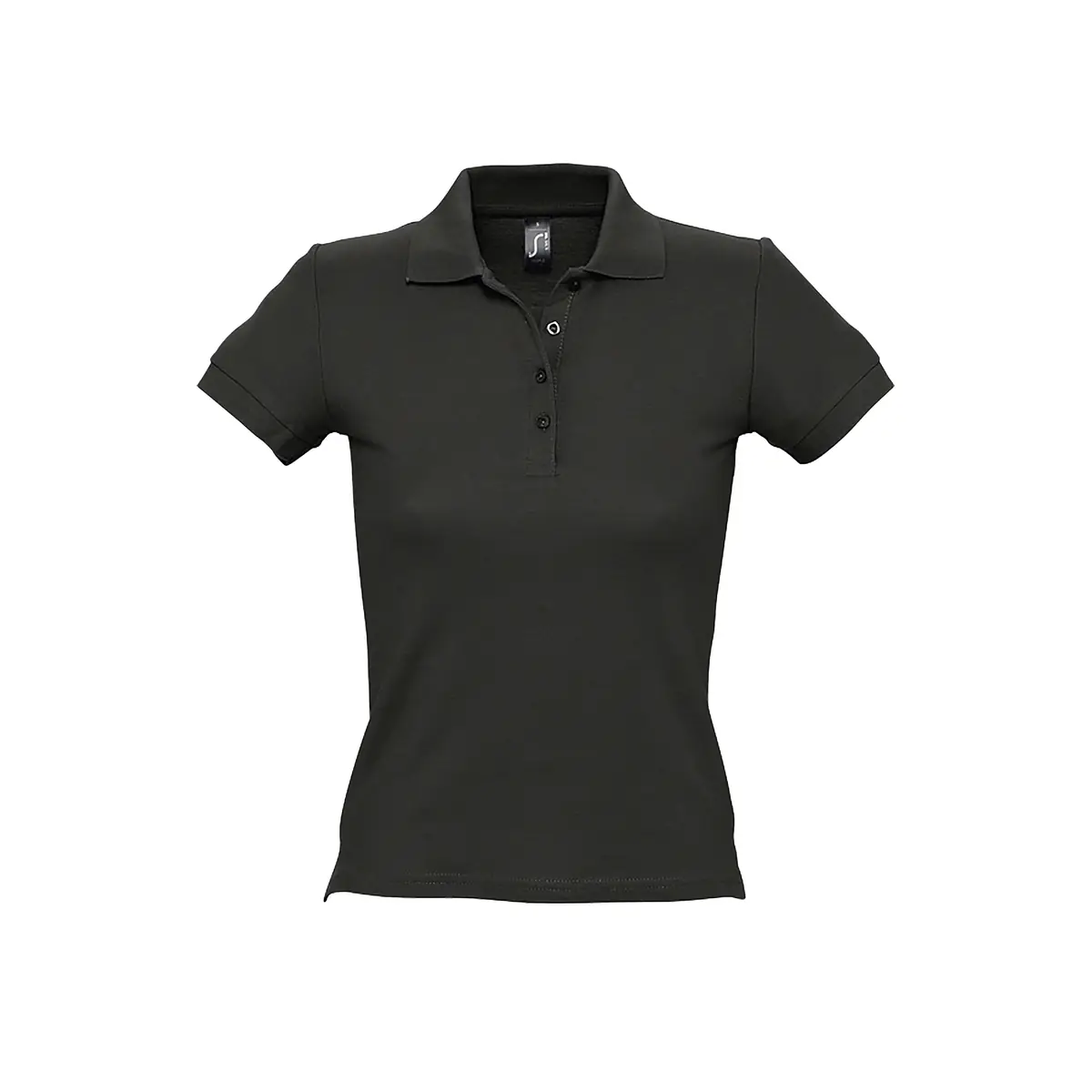 Polo mujer SOL’S PEOPLE 11310 6 Polo Sol’s PEOPLE en color Negro, vista frontal