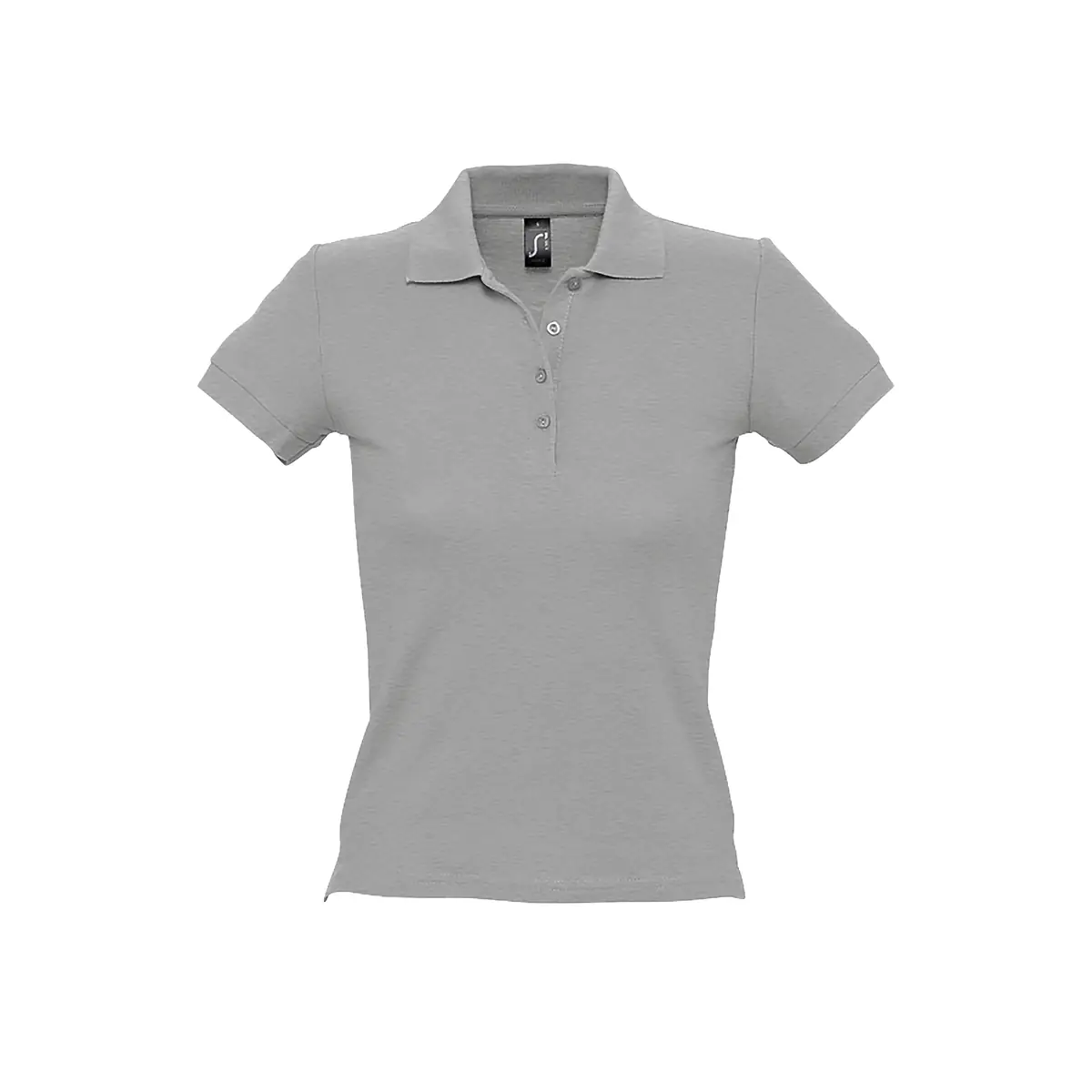 Polo mujer SOL’S PEOPLE 11310 9 Polo Sol’s PEOPLE en color Gris mezcla, vista frontal