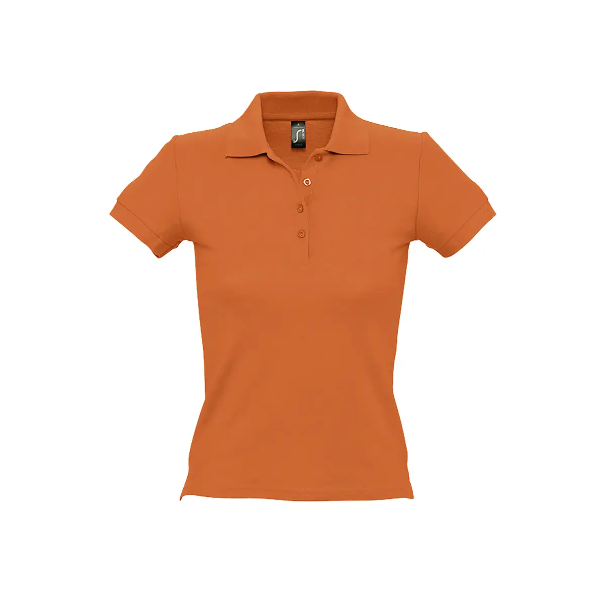 Polo mujer SOL’S PEOPLE 11310 15 Polo Sol’s PEOPLE en color Naranja, vista frontal