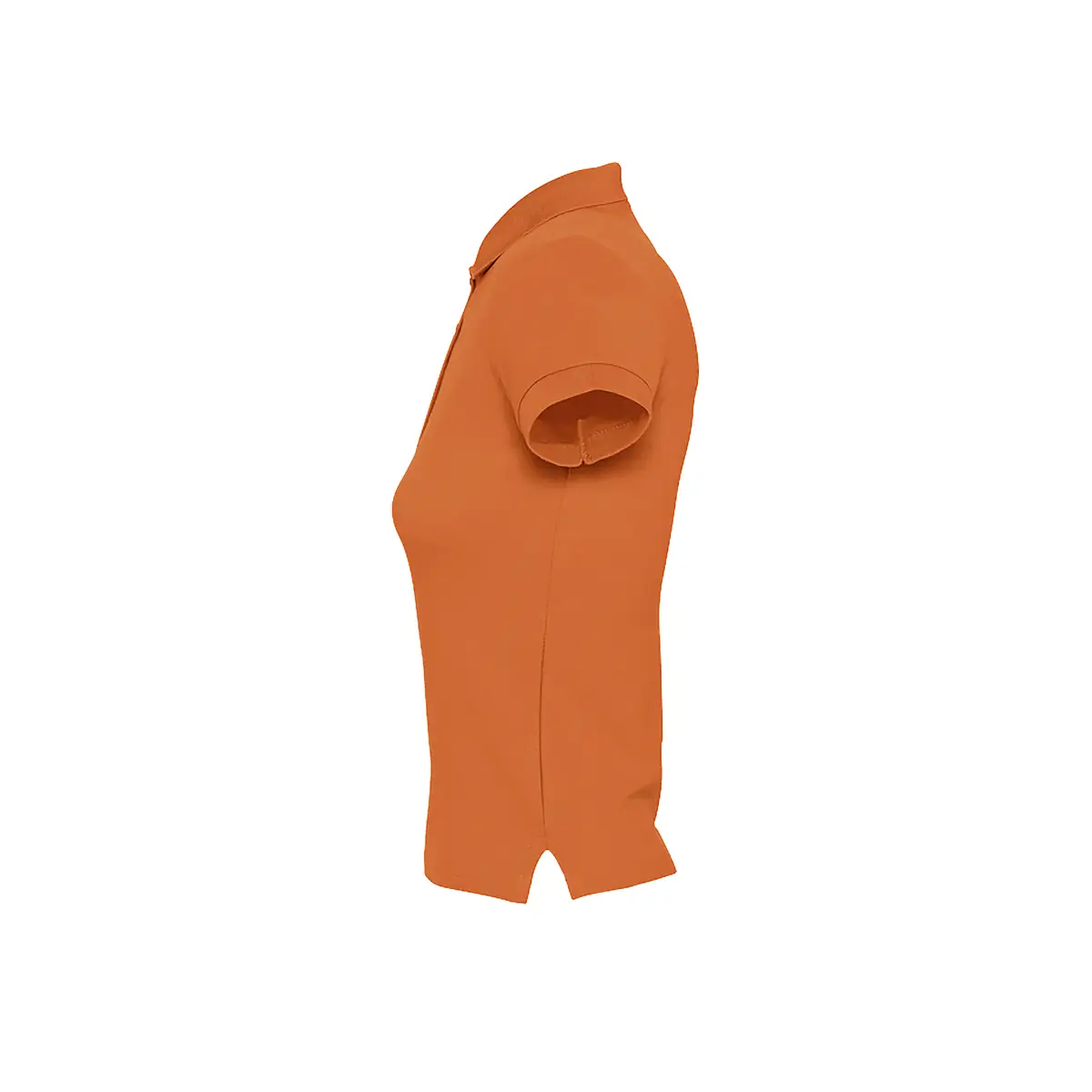Polo mujer SOL’S PEOPLE 11310 16 Polo Sol’s PEOPLE en color Naranja, vista lateral
