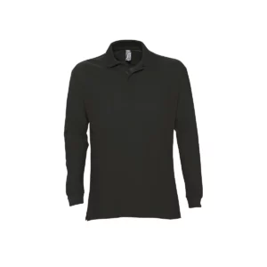Polo Sol’s STAR en color Negro, vista frontal