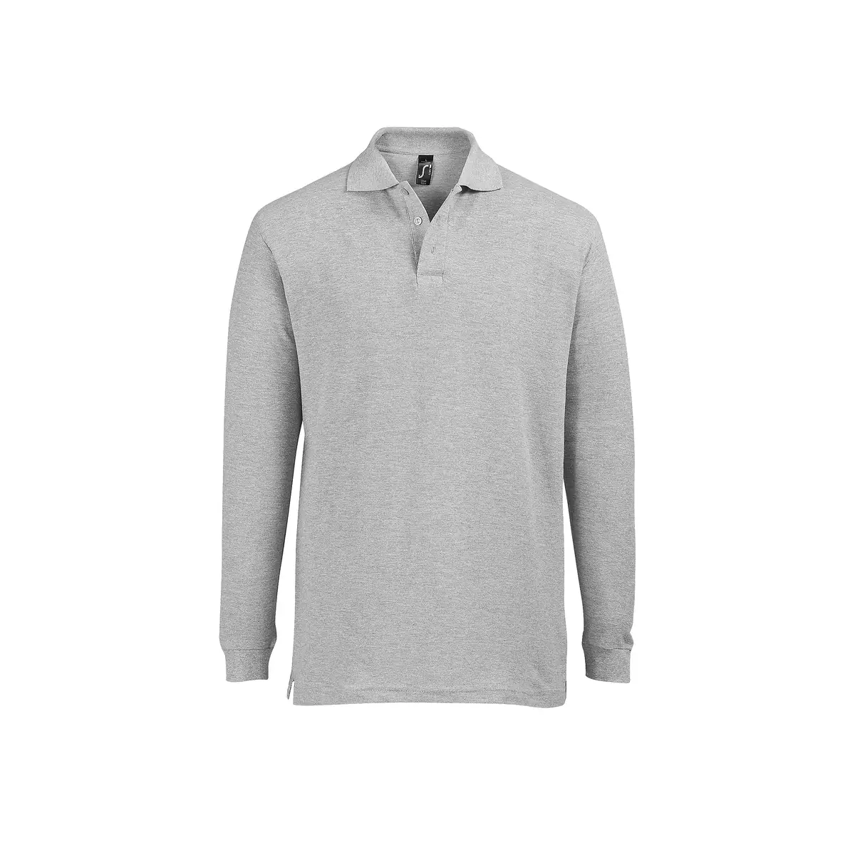 Polo hombre SOL’S STAR 11328 9 Polo Sol’s STAR en color Gris mezcla, vista frontal