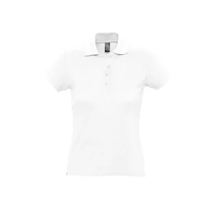 Polo Sol’s PASSION en color Blanco, vista frontal