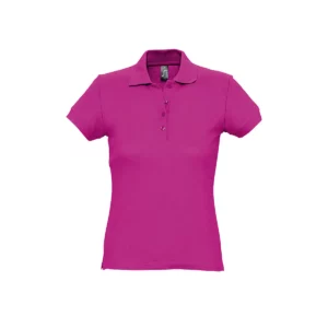 Polo Sol’s PASSION en color Fucsia, vista frontal