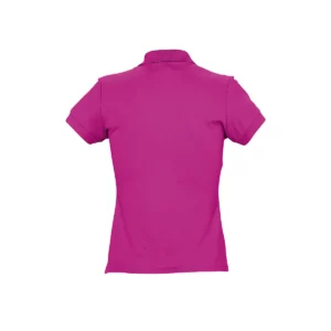 Polo Sol’s PASSION en color Fucsia, vista trasera