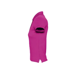 Polo Sol’s PASSION en color Fucsia, vista lateral