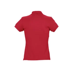Polo Sol’s PASSION en color Rojo, vista trasera