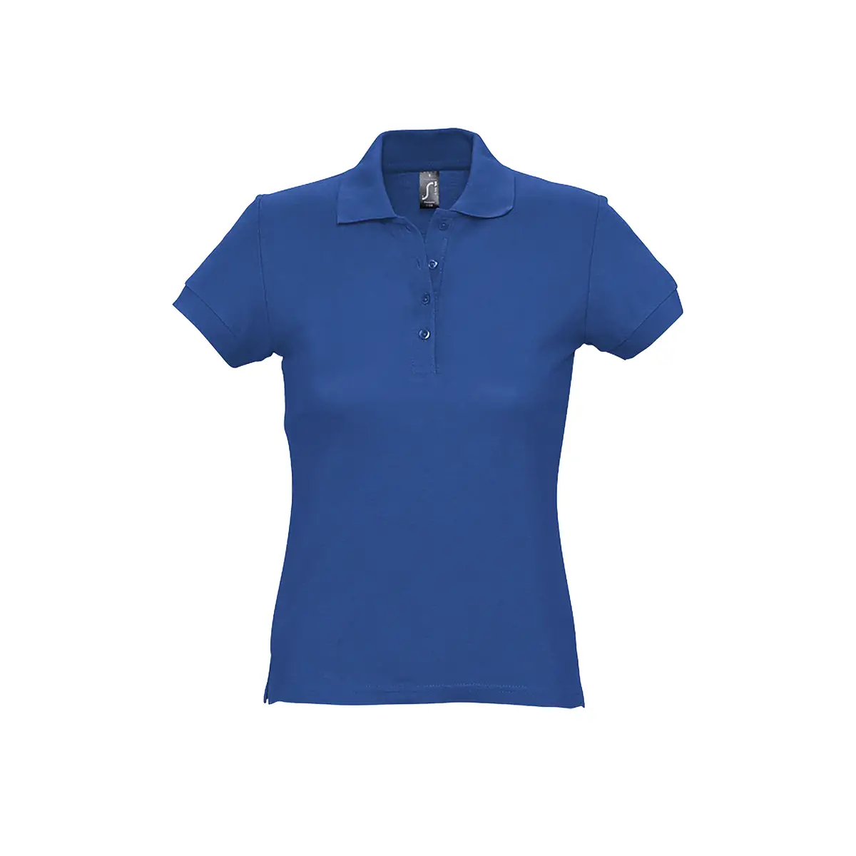 Polo mujer SOL’S PASSION 11338 44 Polo Sol’s PASSION en color Azul royal, vista frontal