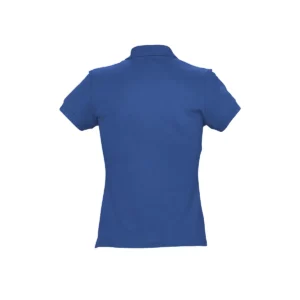 Polo Sol’s PASSION en color Azul royal, vista trasera