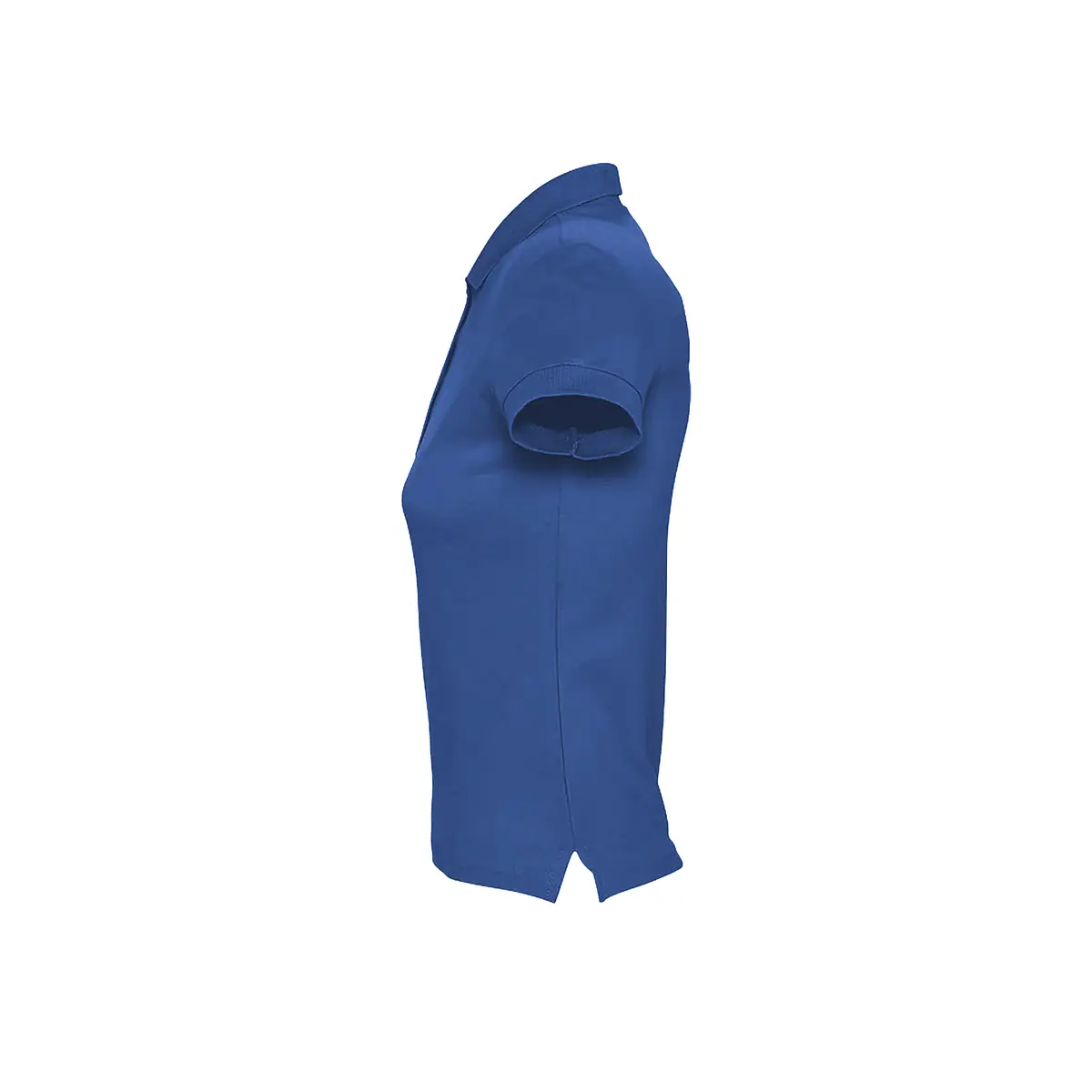 Polo mujer SOL’S PASSION 11338 45 Polo Sol’s PASSION en color Azul royal, vista lateral