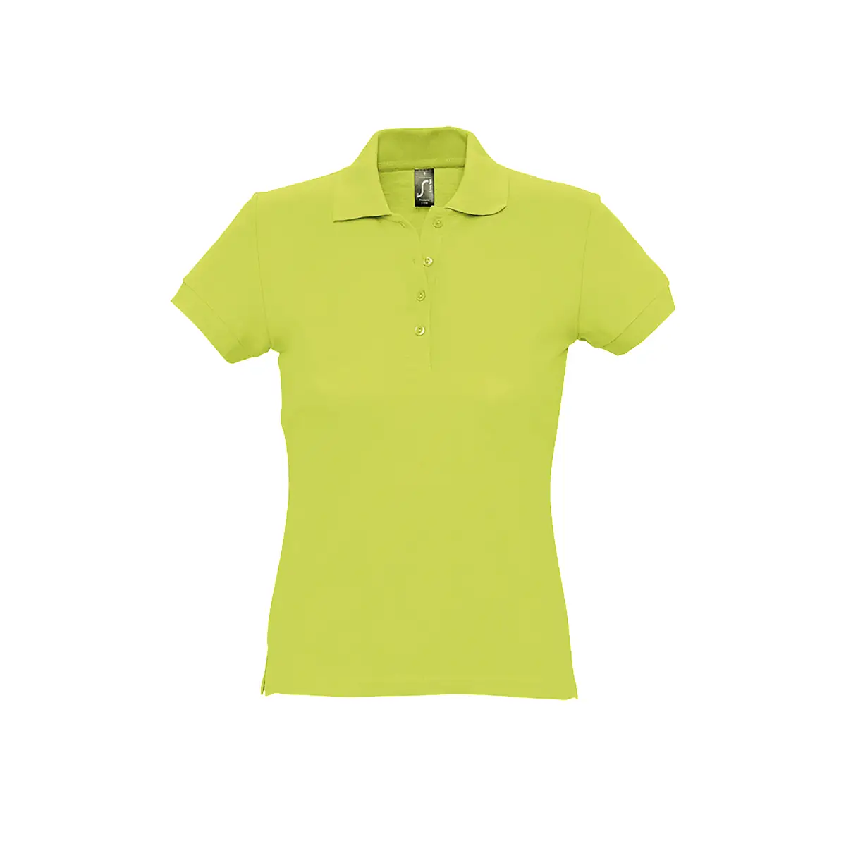 Polo mujer SOL’S PASSION 11338 50 Polo Sol’s PASSION en color Verde manzana, vista frontal