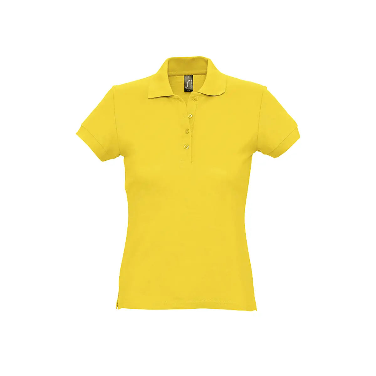 Polo mujer SOL’S PASSION 11338 17 Polo Sol’s PASSION en color Amarillo, vista frontal