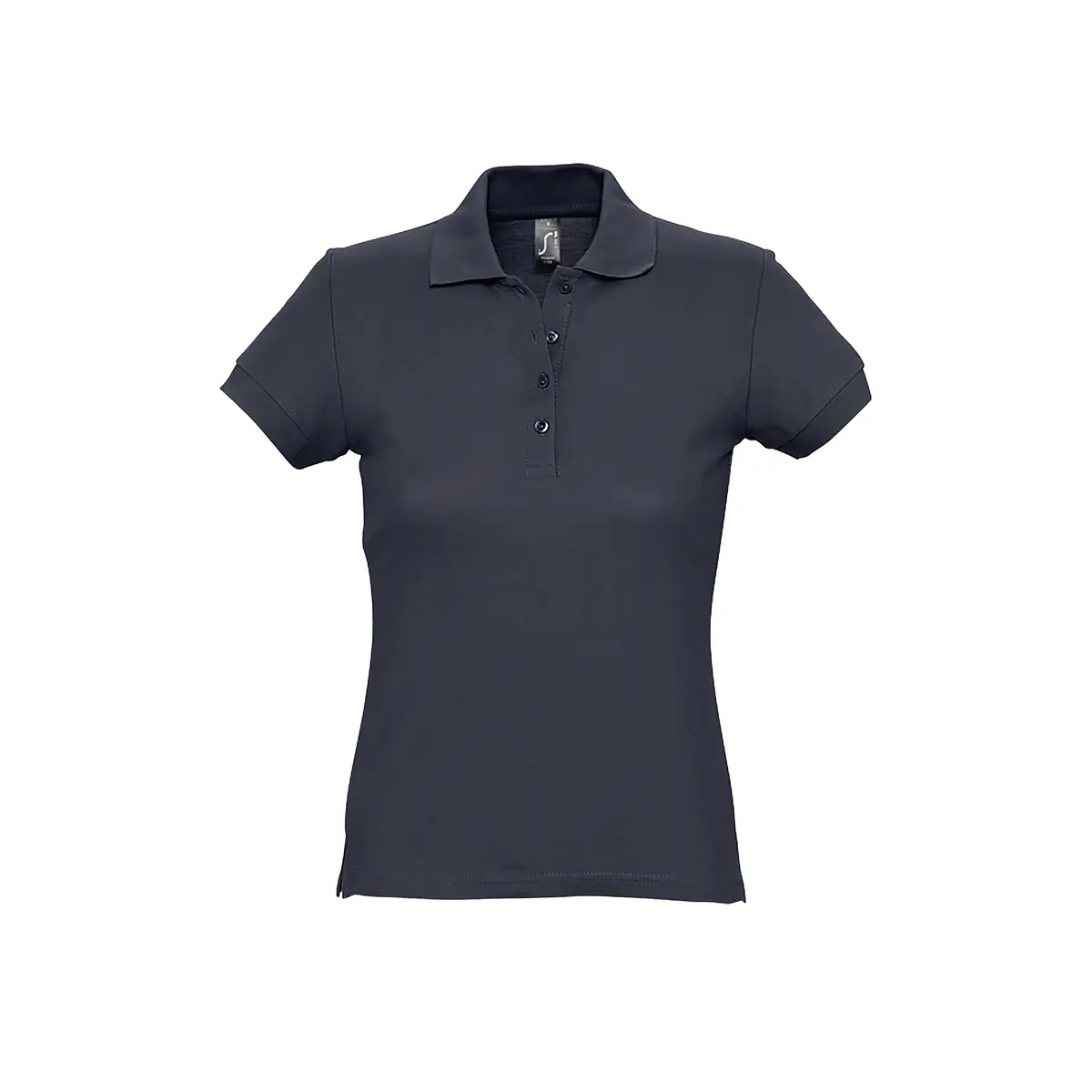 Polo mujer SOL’S PASSION 11338 47 Polo Sol’s PASSION en color Azul marino, vista frontal