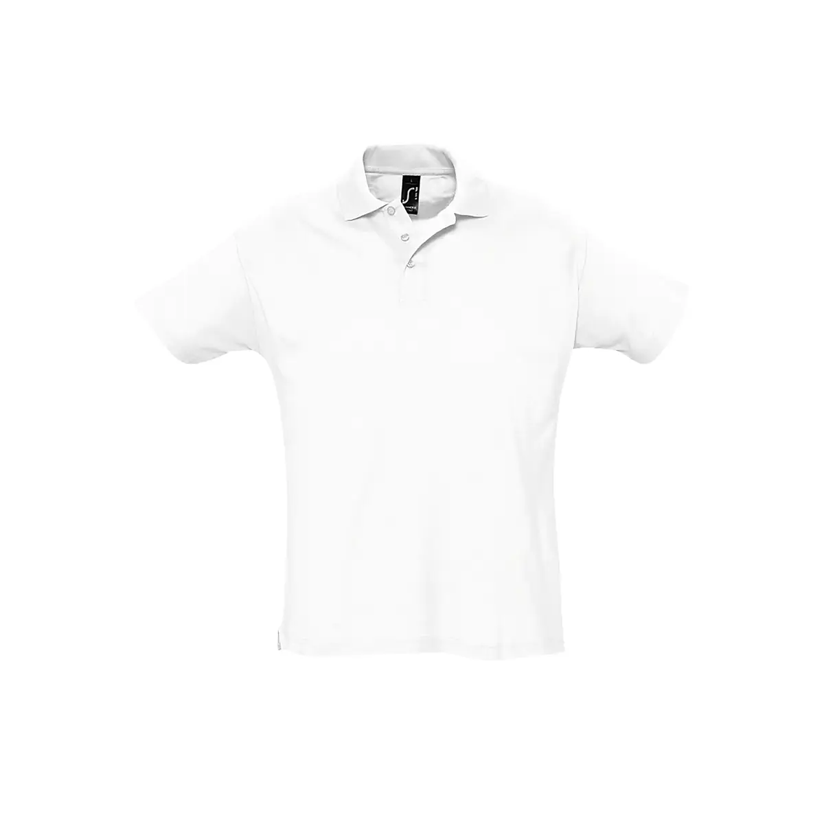 Polo hombre SOL’S SUMMER II 11342 3 Polo Sol’s SUMMER II en color Blanco, vista frontal