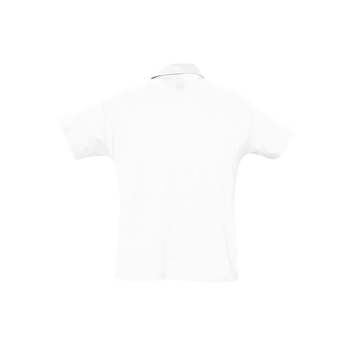 Polo hombre SOL’S SUMMER II 11342 5 Polo Sol’s SUMMER II en color Blanco, vista trasera