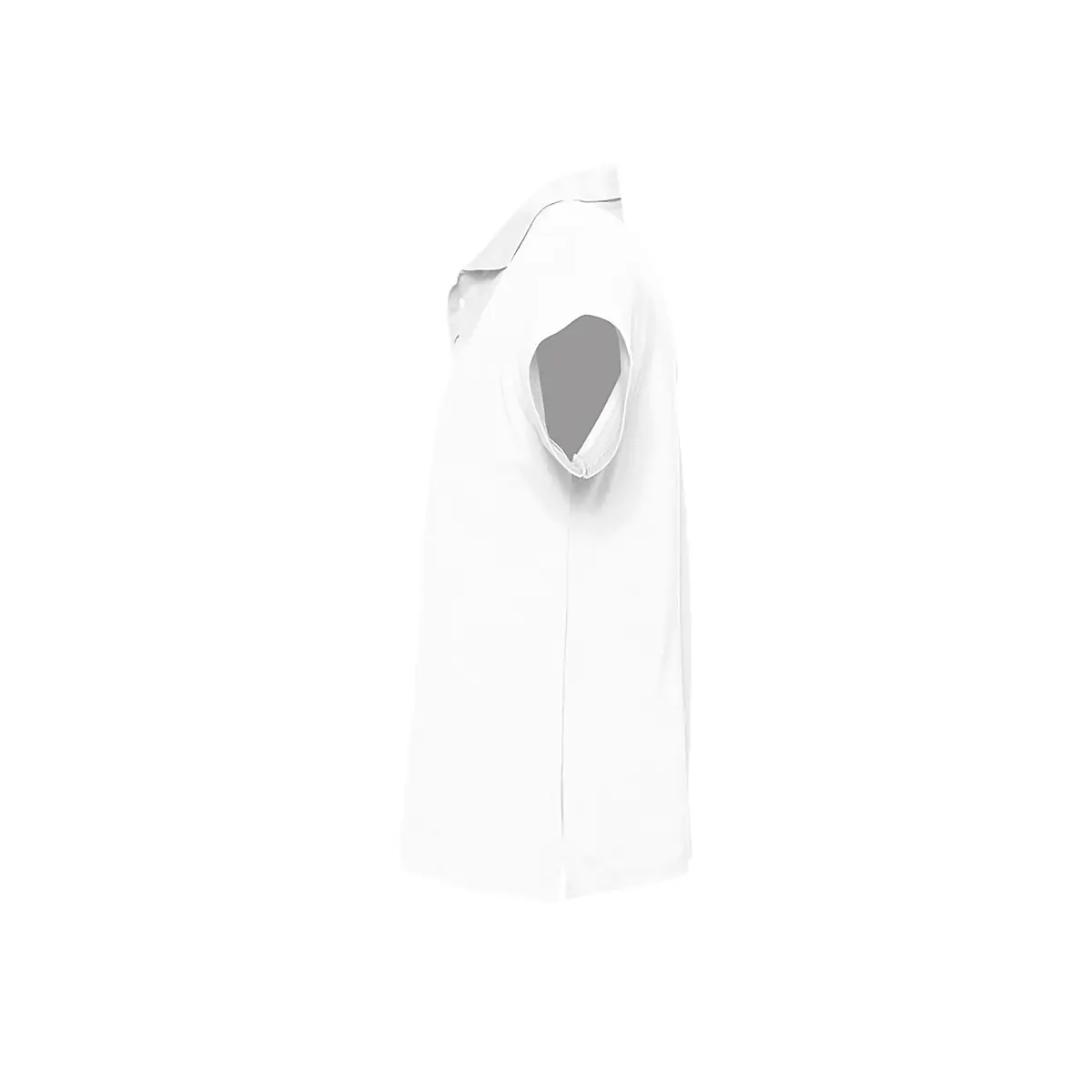 Polo hombre SOL’S SUMMER II 11342 4 Polo Sol’s SUMMER II en color Blanco, vista lateral