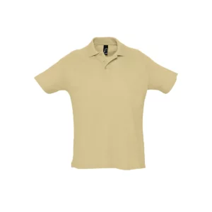 Polo Sol’s SUMMER II en color Arena, vista frontal