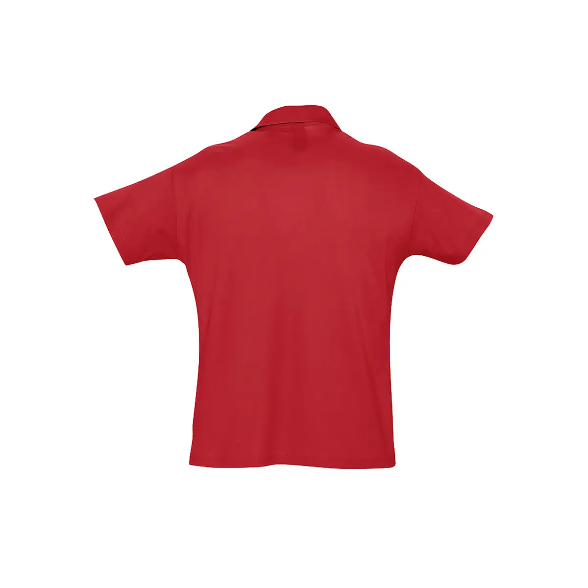 Polo hombre SOL’S SUMMER II 11342 28 Polo Sol’s SUMMER II en color Rojo, vista trasera