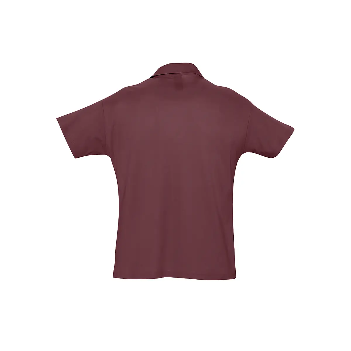Polo hombre SOL’S SUMMER II 11342 31 Polo Sol’s SUMMER II en color Burdeos, vista trasera