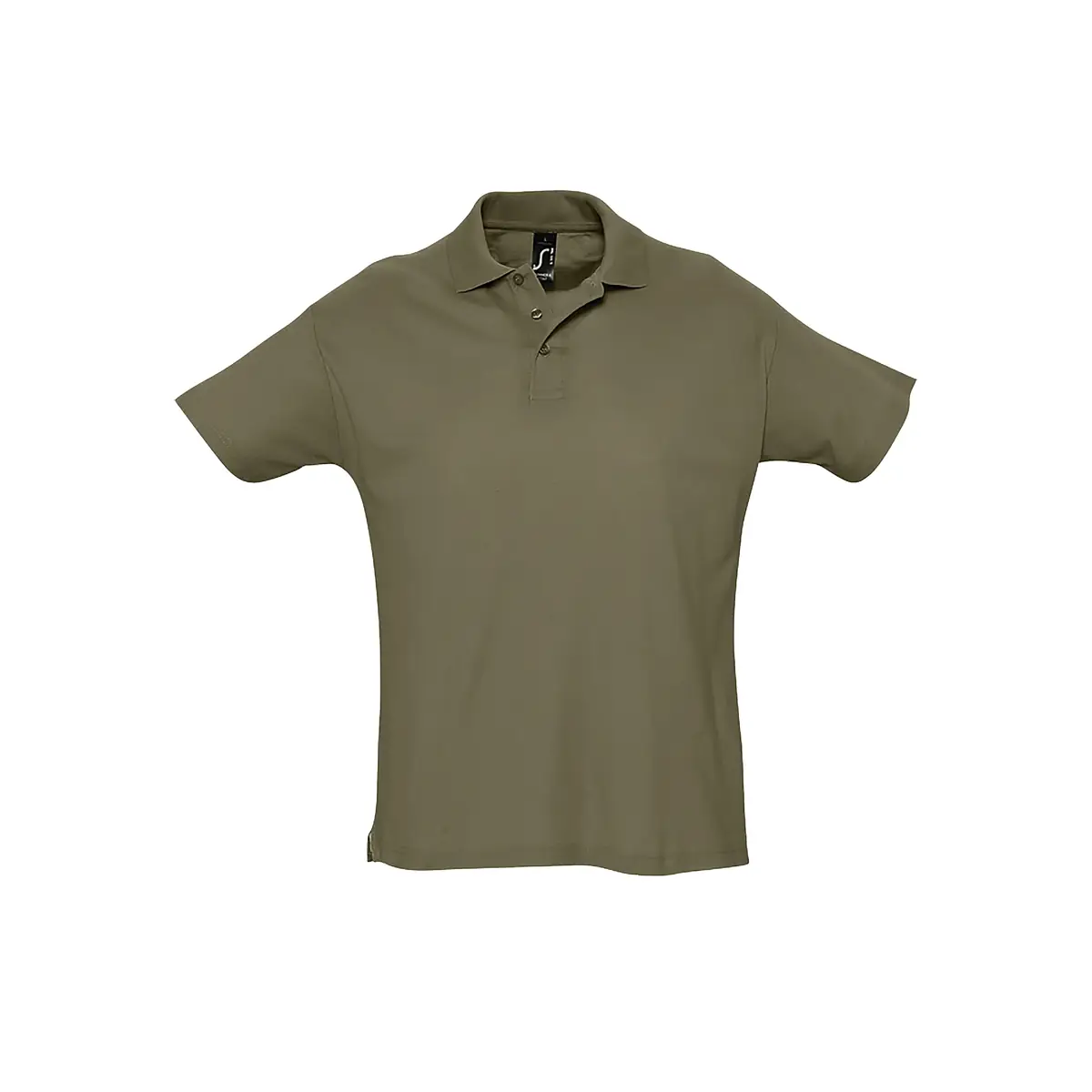 Polo hombre SOL’S SUMMER II 11342 65 Polo Sol’s SUMMER II en color Army, vista frontal