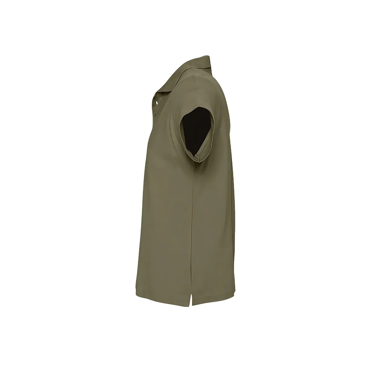 Polo hombre SOL’S SUMMER II 11342 66 Polo Sol’s SUMMER II en color Army, vista lateral