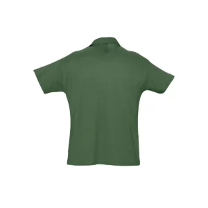 Polo Sol’s SUMMER II en color Verde golf, vista trasera