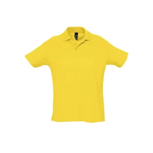Polo Sol’s SUMMER II en color Amarillo, vista frontal