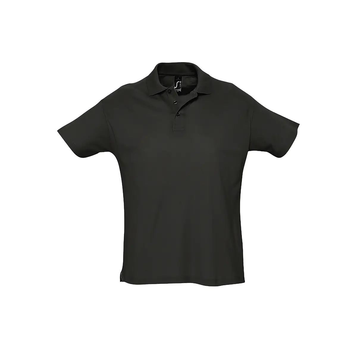Polo hombre SOL’S SUMMER II 11342 8 Polo Sol’s SUMMER II en color Negro, vista frontal