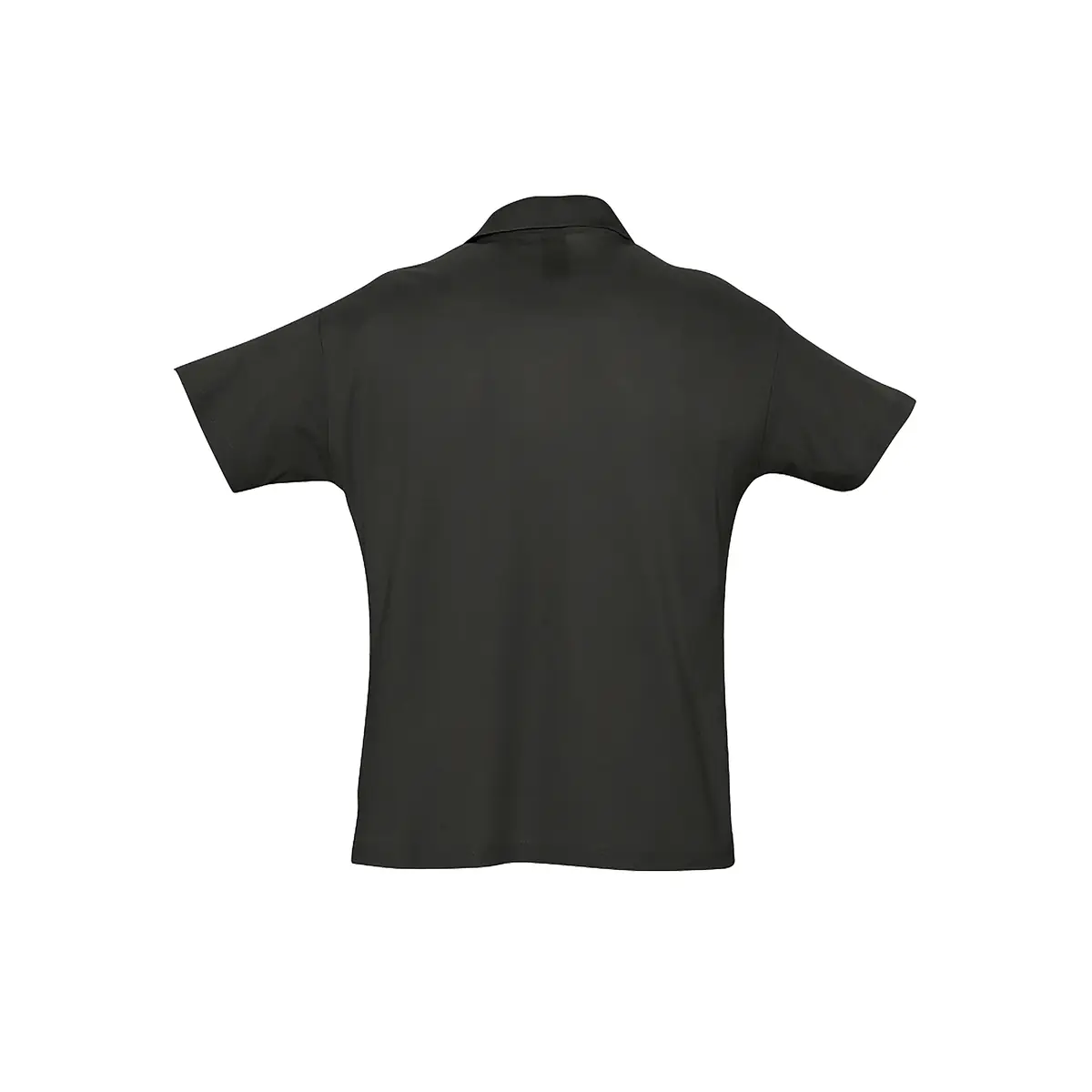 Polo hombre SOL’S SUMMER II 11342 10 Polo Sol’s SUMMER II en color Negro, vista trasera