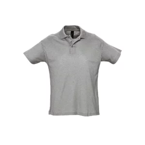 Polo Sol’s SUMMER II en color Gris mezcla, vista frontal