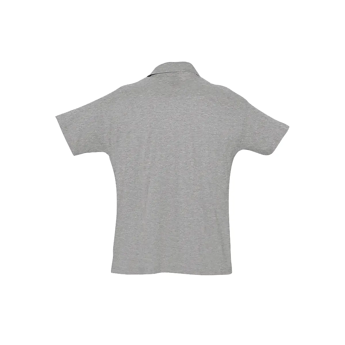 Polo hombre SOL’S SUMMER II 11342 13 Polo Sol’s SUMMER II en color Gris mezcla, vista trasera