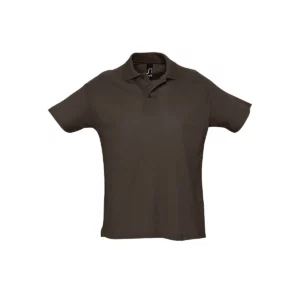 Polo Sol’s SUMMER II en color Chocolate, vista frontal