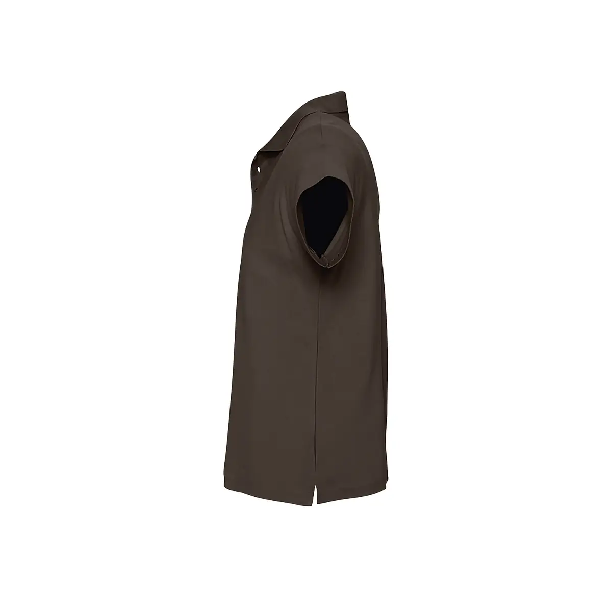 Polo hombre SOL’S SUMMER II 11342 69 Polo Sol’s SUMMER II en color Chocolate, vista lateral