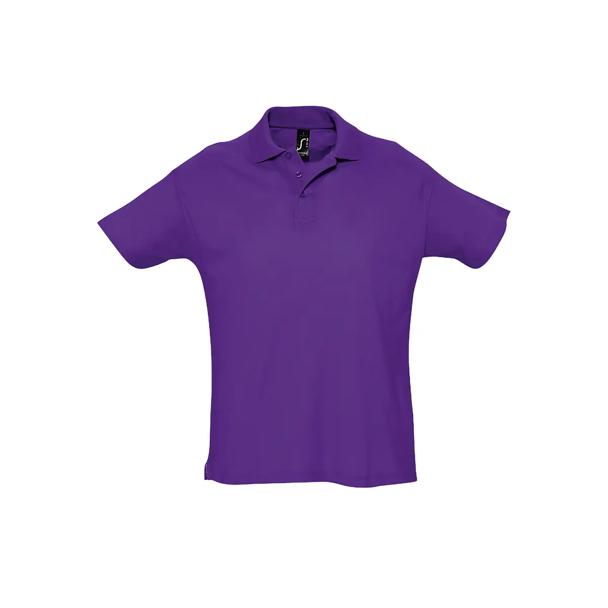 Polo hombre SOL’S SUMMER II 11342 32 Polo Sol’s SUMMER II en color Morado oscuro, vista frontal