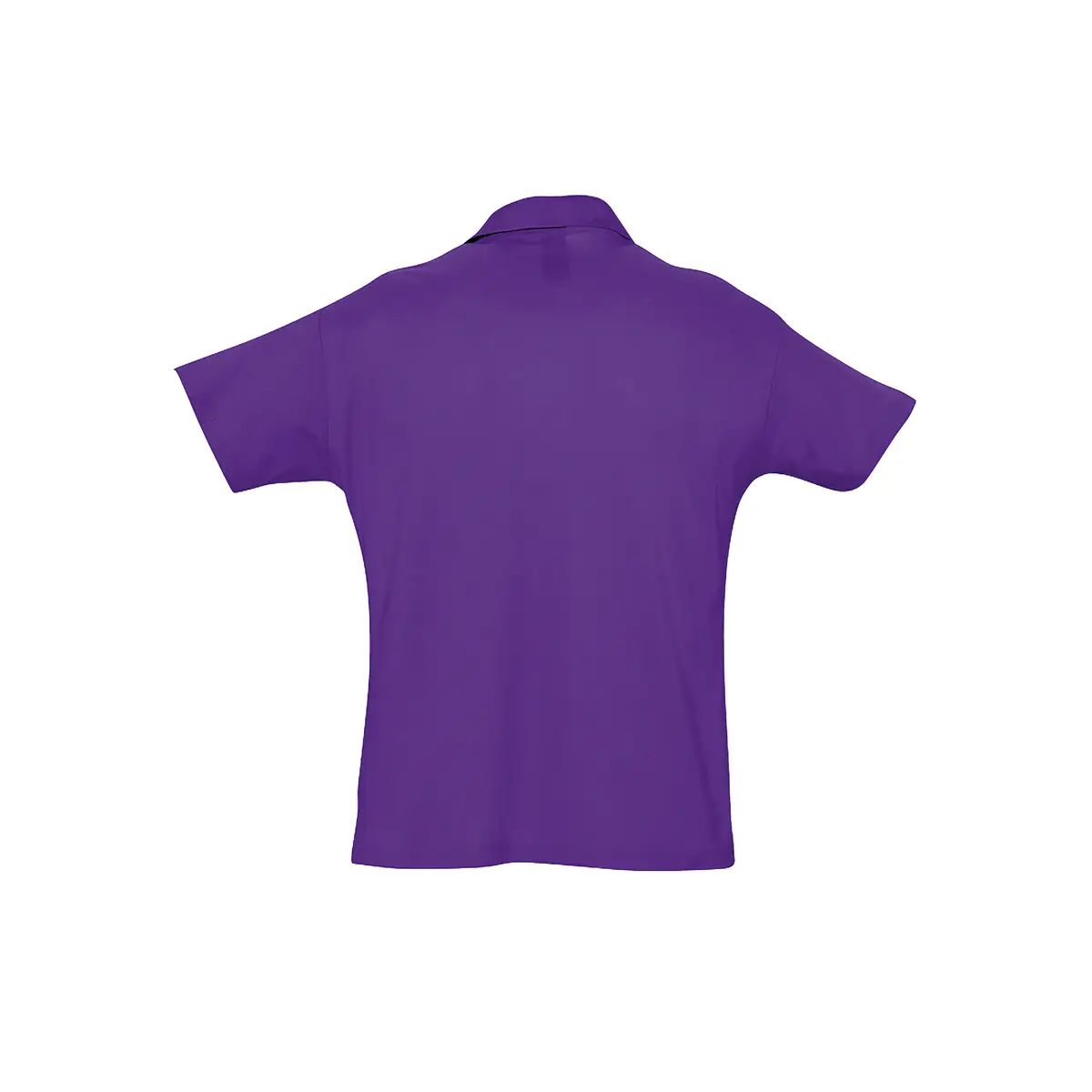 Polo hombre SOL’S SUMMER II 11342 34 Polo Sol’s SUMMER II en color Morado oscuro, vista trasera