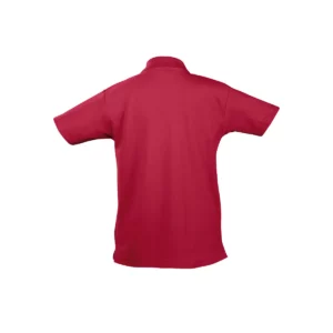 Polo Sol’s SUMMER II KIDS en color Rojo, vista trasera