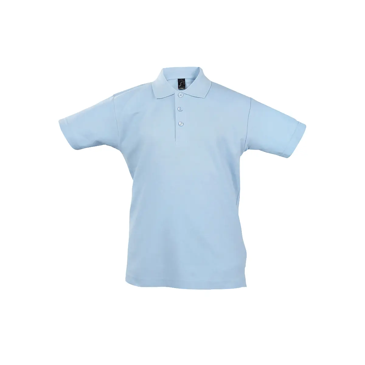 Polo infantil SOL’S SUMMER II KIDS 11344 15 Polo Sol’s SUMMER II KIDS en color Azul cielo, vista frontal