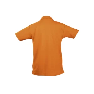 Polo Sol’s SUMMER II KIDS en color Naranja, vista trasera