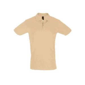 Polo Sol’s PERFECT MEN en color Arena, vista frontal