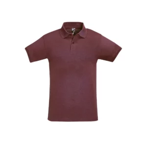 Polo Sol’s PERFECT MEN en color Burdeos, vista frontal