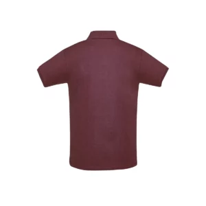 Polo Sol’s PERFECT MEN en color Burdeos, vista trasera