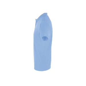 Polo Sol’s PERFECT MEN en color Azul cielo, vista lateral